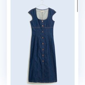 Madewell Denim Midi Dress